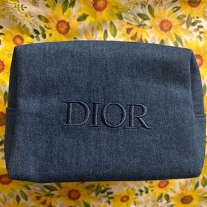 Denim Dior Trousse Pouch - New - Gifts - Cosmetics